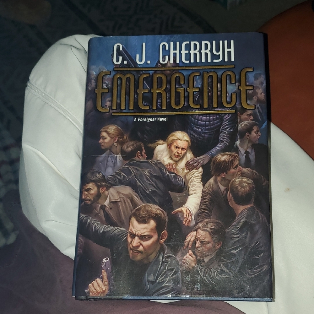 Foreigner Series: Emergence by C. J. Cherryh (2018, Hardcover). Used condition.